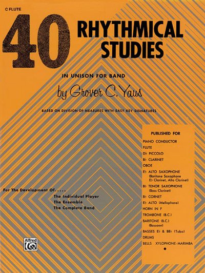 G.C. Yaus: 40 Rhythmical Studies
