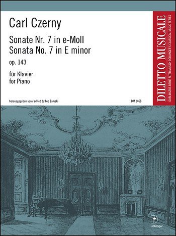 C. Czerny: Sonate Nr. 7 in e-Moll op. 1., Klavier