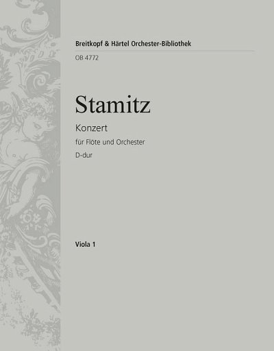 A. Stamitz: Flötenkonzert D-Dur, FlOrch (Vla)