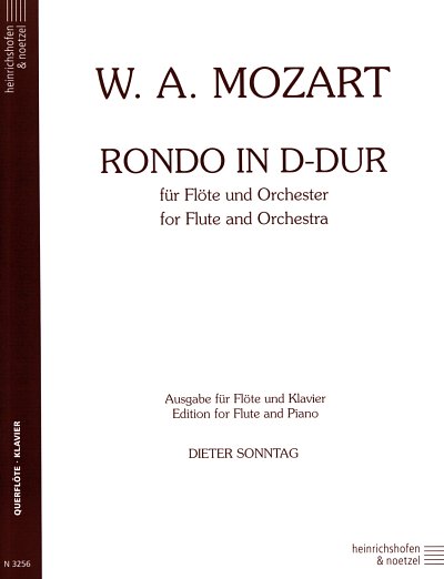 W.A. Mozart: Rondo D-Dur Kv Anh 184