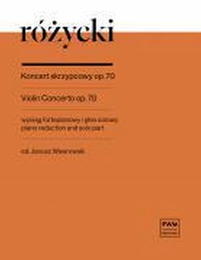 Violin Concerto Op. 70, VlKlav (KA)