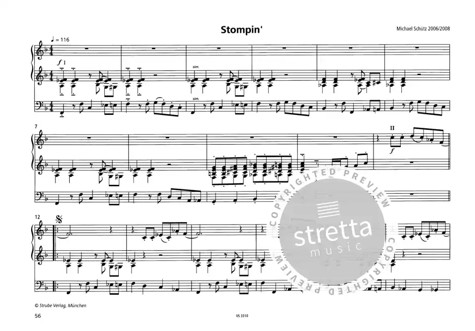 M. Schütz: 20 Pop-Stücke, Org (Spiral) (3)