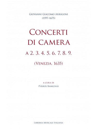 G.G. Arrigoni: Concerti di Camera
