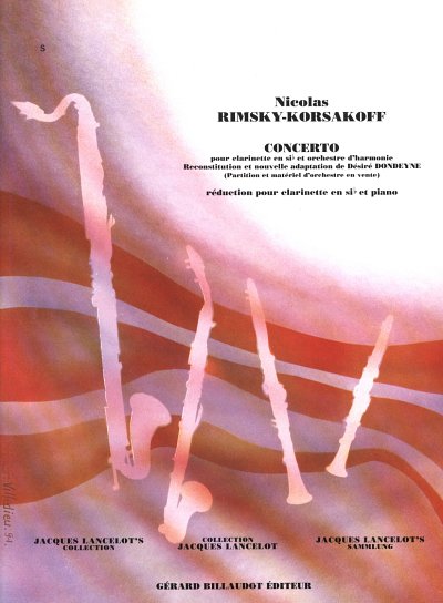 N. Rimski-Korsakow: Concerto pour clarinette et orchestre d'harmonie