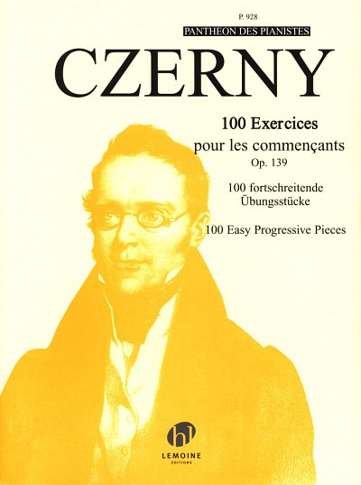 C. Czerny: Exercices pour les commençants (100) Op.139, Klav