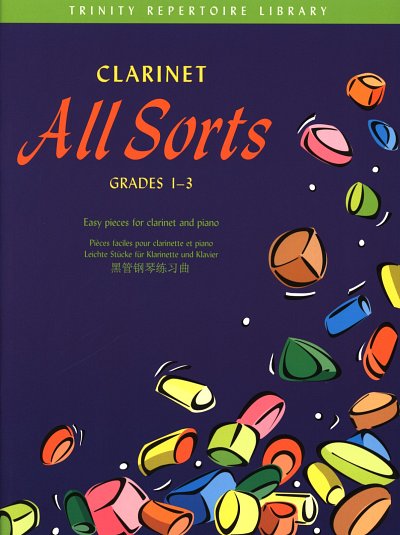 P. Harris: Clarinet All Sorts Grade 1-3, KlarKlav (KA+St)