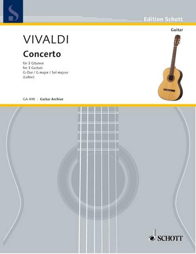 DL: A. Vivaldi: Concerto G-Dur, 3Git (Pa+St)