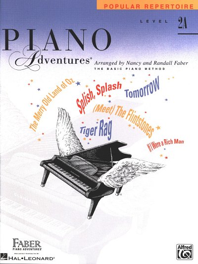 R. Faber: Piano Adventures 2A - Popular Repertoire, Klav