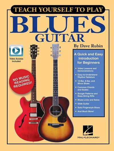 D. Rubin: Teach Yourself to Play Blues Guitar, Git (+medonl)