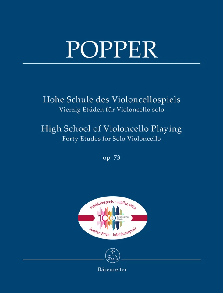D. Popper: Hohe Schule des Violoncellospiels op. 73, Vc (0)