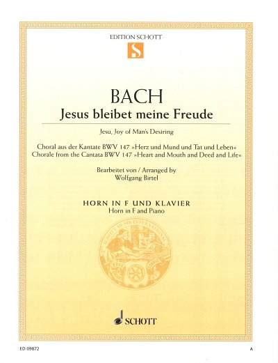 J.S. Bach: Jesus bleibet meine Freude BWV 147 , HrnKlav