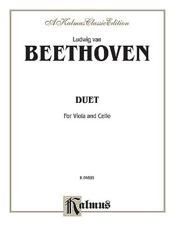 L. v. Beethoven: Duet for Viola and Cello, VaVc (Bu)