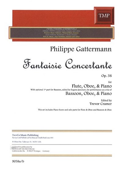 P. Gattermann: Fantaisie concertant, Fl/FagObKlav (KlavpaSt)