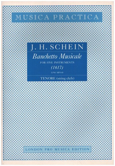 J.H. Schein: Banchetto Musicale, 5Instr (St4)