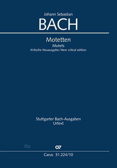 DL:  Bach,: Sämtliche Motetten (ohne Bc) (Part.)