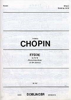 F. Chopin: Etuede C-Moll Op 10/12 (Revolution)