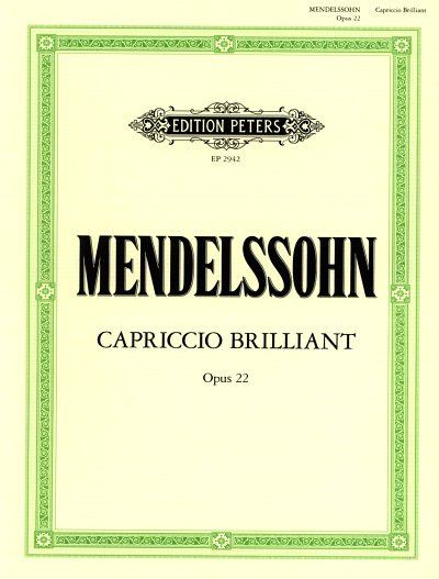 F. Mendelssohn Bartholdy: Capriccio Op 22 Klav Orch