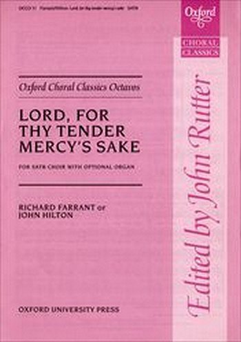Lord, for thy tender mercy's sake, Ch (Chpa)