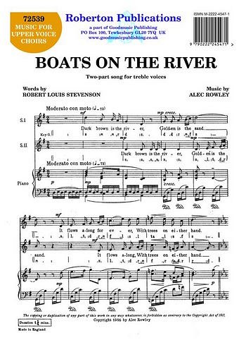 A. Rowley: Boats On The River, Ch2Klav (Chpa)