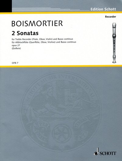 J.B. de Boismortier: 2 Sonatas