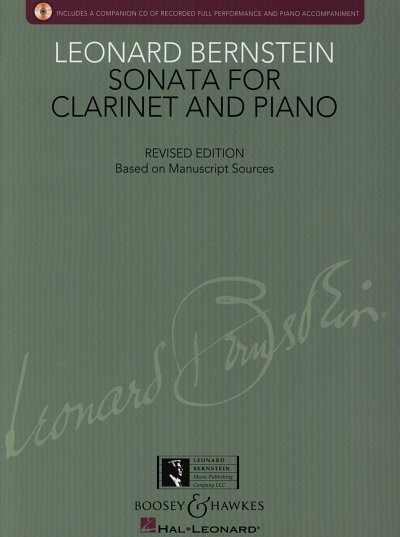L. Bernstein: Sonata For Clarinet And Piano, KlarKlv (Bu+CD)