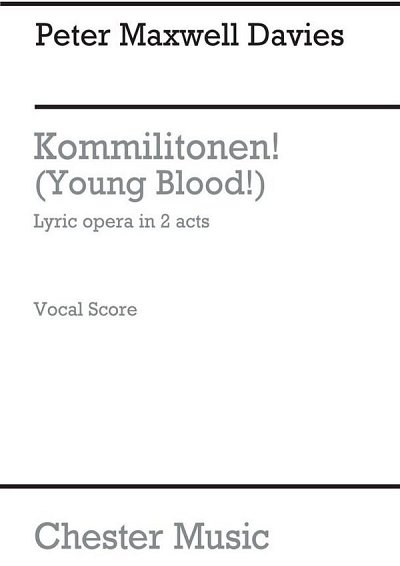 Kommilitonen! (Young Blood!) - Vocal Score (Part.)