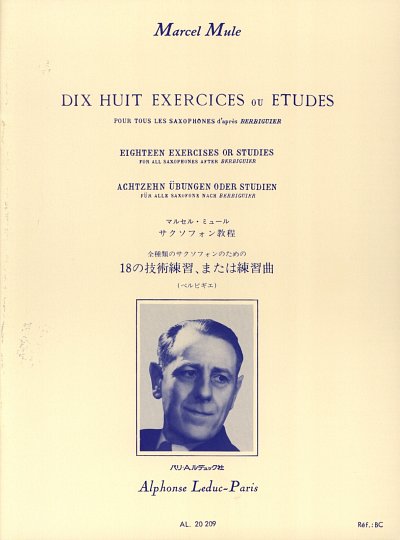 M. Mule: 18 exercices ou études d'après Berbiguier, Sax