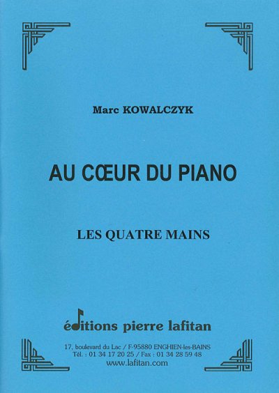 Au C'ur du Piano (Vol. 4 Mains)