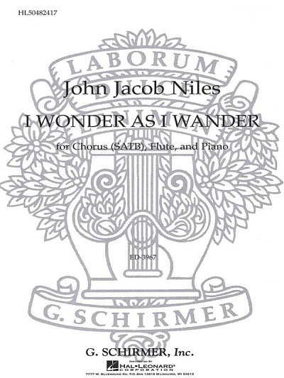 J.J. Niles: I Wonder As I Wander (Chpa)