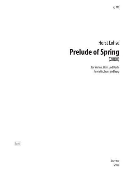 H. Lohse et al.: Prelude Of Spring
