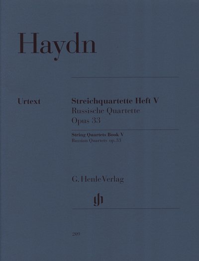 J. Haydn: Streichquartette Heft V op. 33, 2VlVaVc (Stsatz)