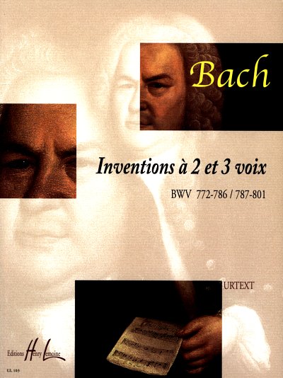 J.S. Bach: Inventions à 2 et 3 voix, Klav