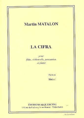 M. Matalon: La Cifra Materiel  (Part.)