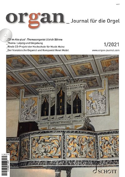 organ - Journal für die Orgel 2021/01