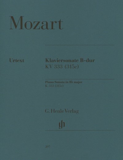 W.A. Mozart: Klaviersonate B-dur KV 333 (315c), Klav