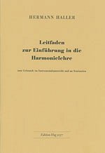 H. Haller: Leitfaden zur Harmonielehre