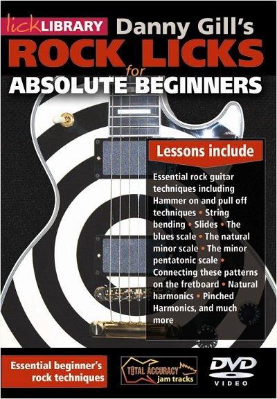 Rock Licks For Absolute Beginners, Git (DVD)