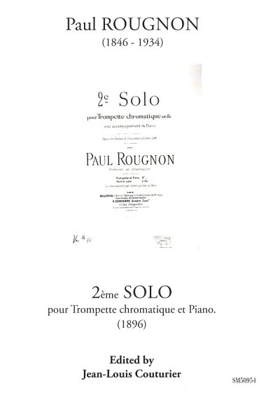 P. Rougnon: 2ème Solo de concert