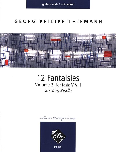 G.P. Telemann: 12 Fantasie, vol. 2, Fantasia V-VIII, Git