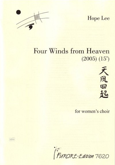H. Lee: Four Winds from Heaven for female chorus