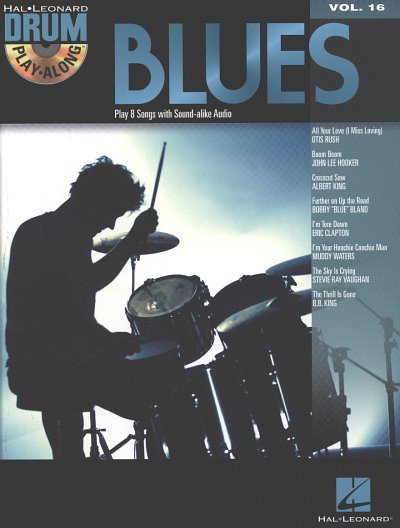 Blues Drum Play-Along 16, Schlagz (+CD)