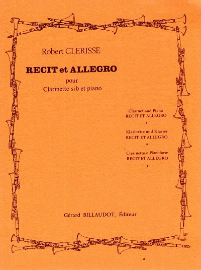 Recit Et Allegro, KlarKlv (KlavpaSt)