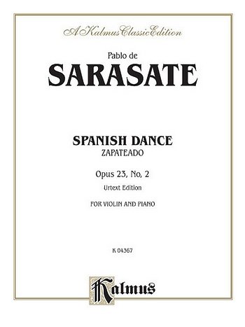 Spanish Dance, Op. 23, No. 2 (Zapateado), Viol