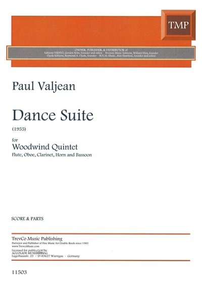 V. Paul: Dance Suite, FlObKlHrFg (Pa+St)