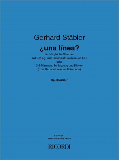G. Stäbler: ¿una línea?