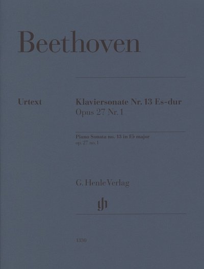 L. v. Beethoven: Klaviersonate Nr. 13 Es-Dur op. 27/1, Klav