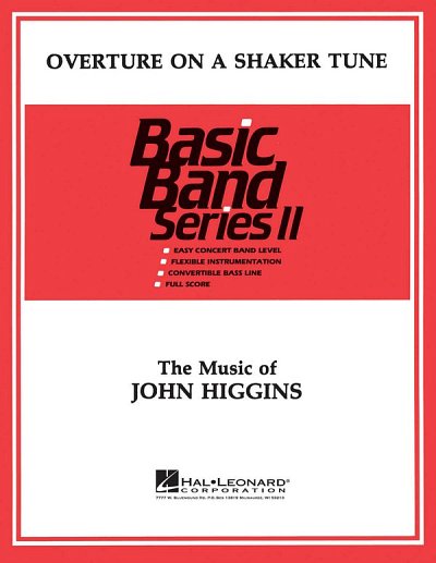 J. Higgins: Overture on a Shaker Tune, Blaso (Pa+St)