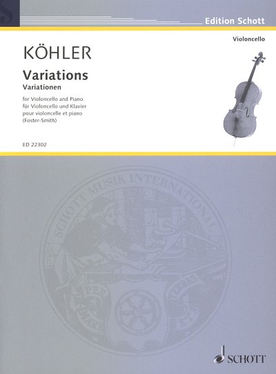 W. Koehler (Jazz): Variations, VcKlav (Pa+St)