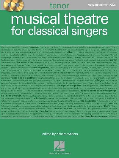 R. Walters: Musical Theatre for Classical Singe, GesTen (CD)