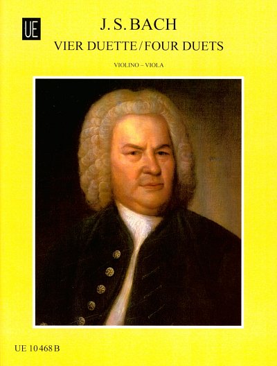 J.S. Bach: 4 Duette für Violine und Viola nach, VlVla (Sppa)